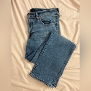 Aeropostale Mid Rise Skinny Blue Jeans